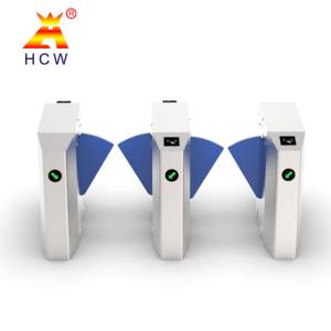 Wholesale Airport SS304 Flap Barrier Turnstile Pedestrian Access Control System from china suppliers