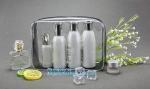Promotion 25s heat seal clear transparent pvc cosmetic bag plastic bag, lady