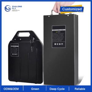 Wholesale Lightweight and Durable OEM ODM LiFePO4 Lithium Battery Pack for E-scooter 36v 48v 60v 72v 96v E Scooter Removable Battery from china suppliers