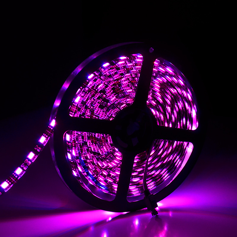 Indoor IP20 5000mm 24w CRI 90 Flexible LED Strip Lights For Christmas Decorating
