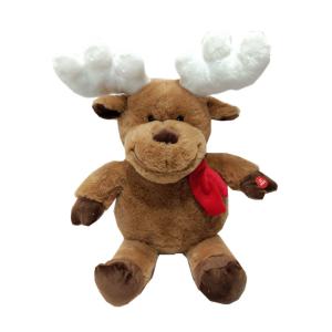 Wholesale 11.02in 0.28M Light Up Plush Stuffed Animal That Sings Jesus Loves Me With Star Lights from china suppliers
