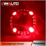 Super Bright Headlight Shrouds 3 Inch Bi Xenon Projector Lens Shrouds
