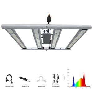 Wholesale Galaxy 2835SMD LED 240W 4 Bars Foldable Plant Grow Lights 0 - 10V Dimmable from china suppliers