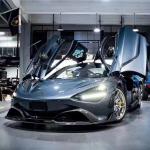 720s Mclaren Body Kit Blacksail Style Front Bumper Spoiler Lip Hood Fender