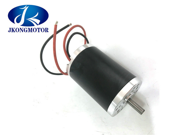 63mm Brush Type DC Motor 0.35N.M 4000rpm 147W Output Power For CNC Machine