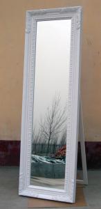 China white wooden classical dressing mirror 45X170cm on sale