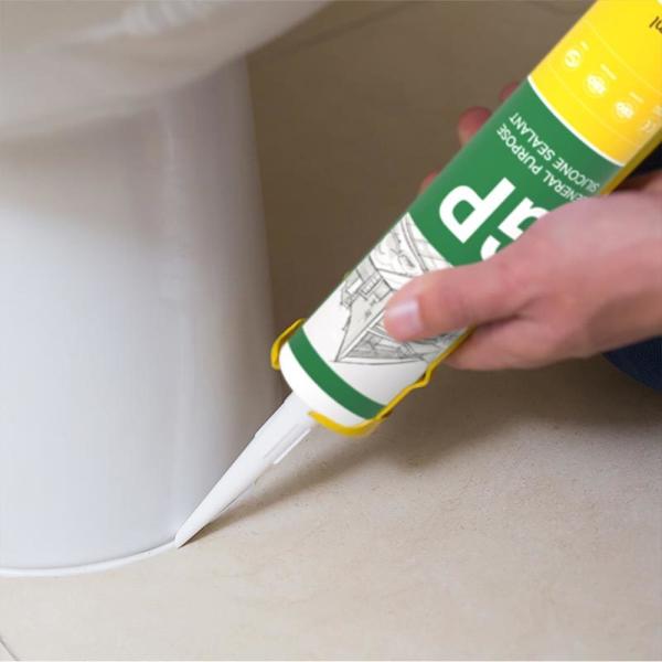 Rainproof GP General Purpose Silicone Sealant Easy To Use And Easy Cleaning