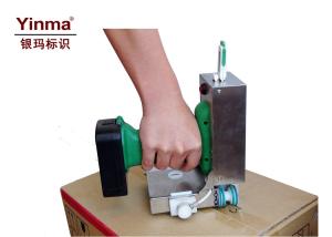 Wholesale Lightweight Handheld Inkjet Barcode Printer For Wood / Aluminum Foil from china suppliers