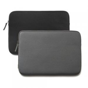 China Customized Laptop Bag Sleeves , Neoprene Laptop Case with black grey color on sale