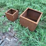 Corten Steel Plant Boxes Durable And Stylish Choice For Outdoor Spaces