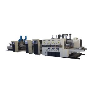 Wholesale High Speed Rotary Flexo Folder Gluer Slotter Inline With Die Cutter from china suppliers