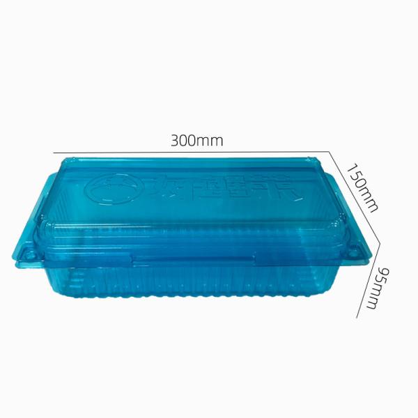 Custom PET Clamshell Packaging for Frozen Seafood Lobster Oysters