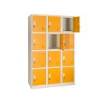 Durable 12 Door Office Staff Gym Employee Steel Lockers
