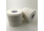 White Cotton Sports Bandage Tape Feather Edge Hot Melt Adhesive Good Elasticity