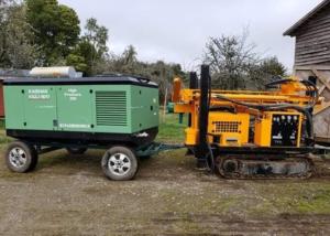 Wholesale 400m Diesel Crawler Dth Hydraulic Water Well Drilling Rig With Compresor Drill Pipe from china suppliers