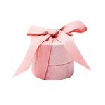 Custom Jewelry Round Packaging Boxes Ring Earring Necklace Velvet Gift Box With