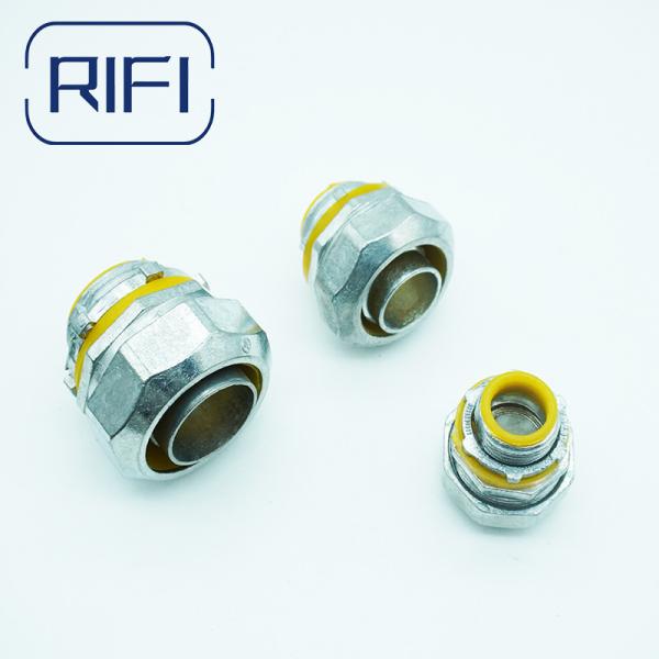 Liquid Tight Flexible Conduit Connector For Box Bonding Model No LTC038-LTC400