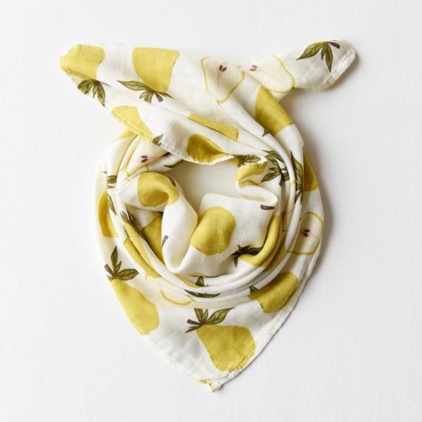 Boys Girls Toddler Bandana Bibs Washable Plain Dyed Printed For Drooling /