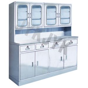 Wholesale OEM Lockable Medicine Cupboard Stainless Steel Hospital Cabinets Apparatus With Drawers from china suppliers