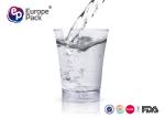 70ml Round Dessert Cups Disposable Ice Cream Container Clear Color