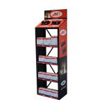 Lithium Battery Pop Pos Display Demountable JMT Battery Display Rack Metal For