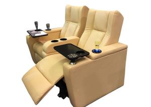 Wholesale Entertainment 3 Seater Metal Base Movie Recliners from china suppliers