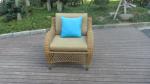 6pcs half round rattan sofa set