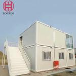Zontop 2 Story 40 Ft Building Material Steel Structure Modular Apartment