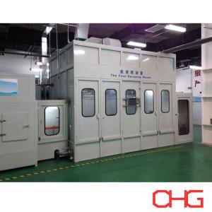 Wholesale Customized Wet Painting Booth Eco Friendly With Automatic Spray Painting Coating Machine from china suppliers
