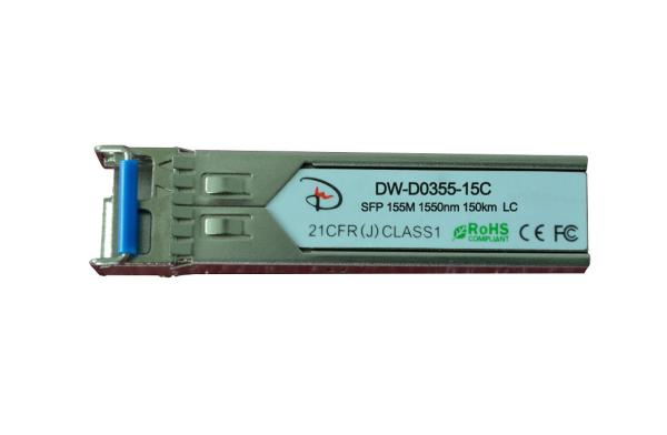 Fiber Optic Module,155M,dual fiber,1550nm,150km,LC, SFP Optic Transceiver Cisco