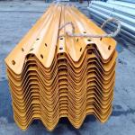 Hot Dippe Galvanized Corrugated W Beam Steel Highway Guardrail with Box Spacer