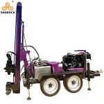 Manufacturers Deep Well Drilling Machine Trailer Mounted Drilling Rig Small