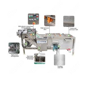 Wholesale Easy Operation Sweet Potato Washing Machine Heavy Duty from china suppliers
