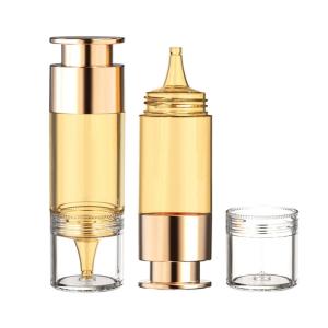 Wholesale 15ml Cosmetic Airless Bottle Liquid Foundation Essence Bottle With Filler Part Tab from china suppliers
