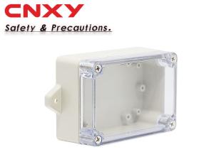 Wholesale 0.1 Kg Flanged Plastic Box , Clear Waterproof Enclosure ABS Material from china suppliers