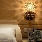 Indoor Wall lights luminaria home lighting living room modern led crystal wall