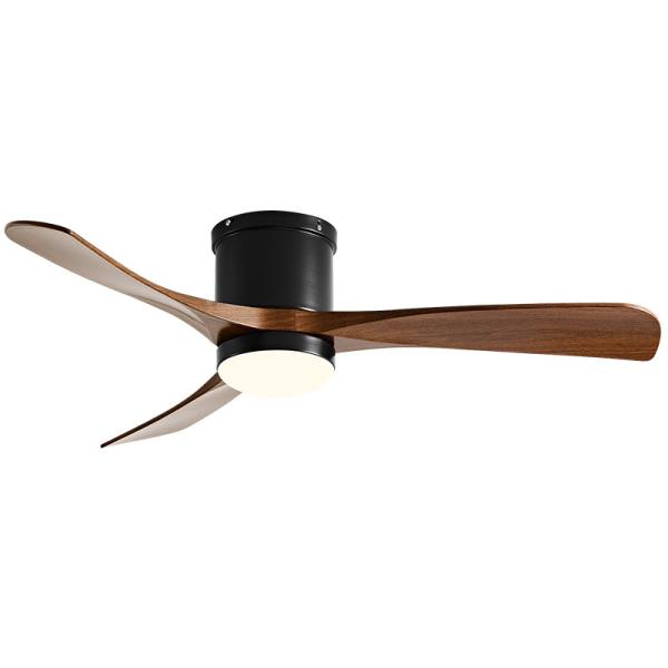 Elegant 46-Inch Scandinavian-Inspired Intelligent Remote-Controlled Ceiling Fan