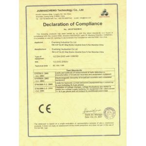 Everising Industrial Co Limited Certifications