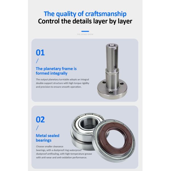 Lichuan Planetary Reducer Gearbox 20 to 1 20:1 PLF90 90mm Frame Size High Precision High Torque