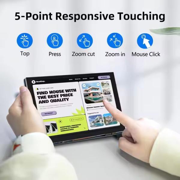 7 Inch 800*480 MIPI-DSI IPS LCD Display Capacitive Touch Screen Module for Raspberry Pi