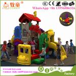 LLDPE plastic and Galvanized Steel Mini Outdoor Kids Playground Toys for Nursery