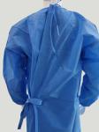 Sterile Disposable isolation gown surgical gown with Rib Cuff AAMI Level 3 4 5