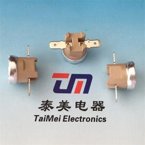 China Heater Control Switch Electric Kettle KSD Bimetallic Thermostat Temperature Controlled Switch Electrical Parts UL Certif on sale