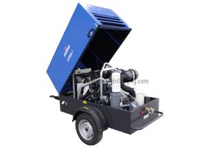 Wholesale Small Portable Screw Air Compressor Diesel Power 179cfm 7 Bar For Bolting Rig from china suppliers