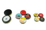 Round Metal Storage Containers Shoe Polish Tin With Different Versions