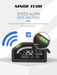 DO921 OBD2 6.5" Race Car Dashboard With Black Display
