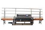 10 Motors Glass Straight Line Beveling Machine with PLC and Lift Glass Polishing