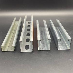Wholesale Hot Sale Electrical Zinc Unistrut Channel with Reinforcing Bar from china suppliers