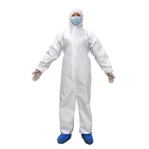 Wholesale Anti Virus 20gsm CPE Disposable Protective Coverall from china suppliers