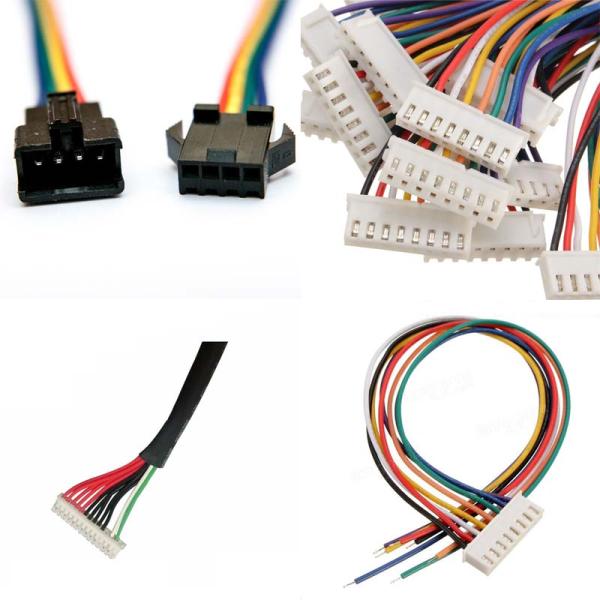 Customized Blue Light Sensor PCB to USB with Welded Connectors Wire Cable Harness Assembly